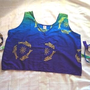 Rima Resort Wear Crop Top